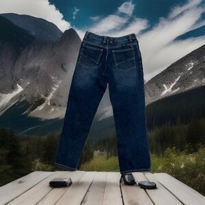 Wrangler Hero Originals Boys Blue‎ Medium Wash Straight Leg Denim Jeans Size 16